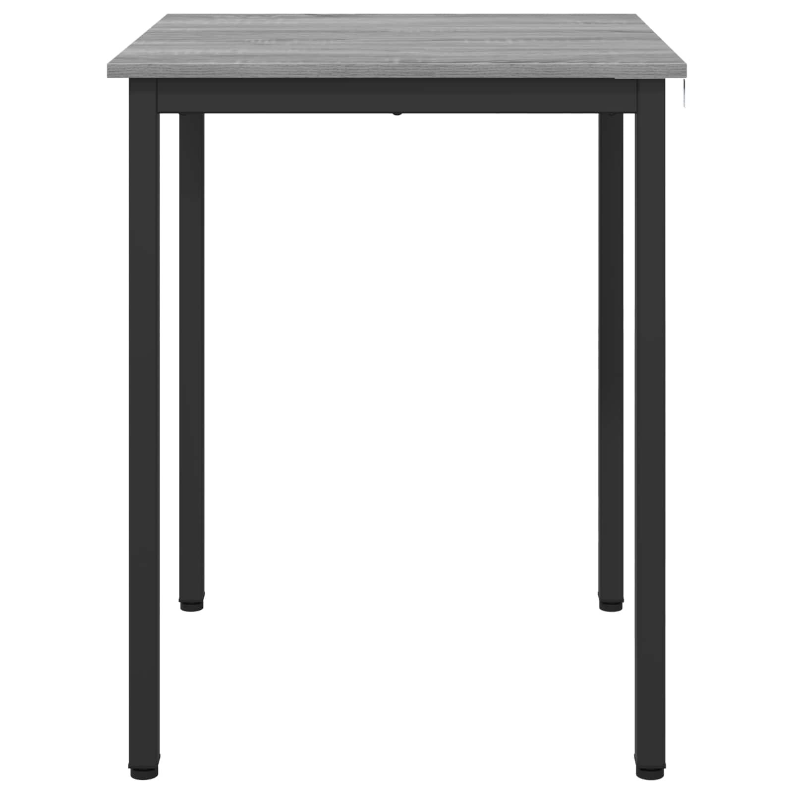 Τραπεζαρίες 60 x 60 x 75 cm Επεξεργασμένο Ξύλο Γκρι Sonoma