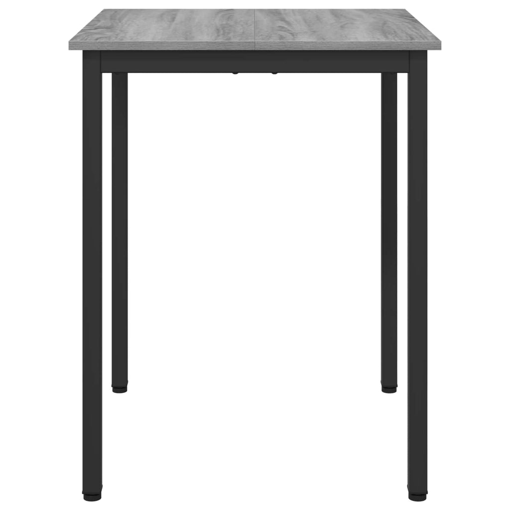 Τραπεζαρίες 60 x 60 x 75 cm Επεξεργασμένο Ξύλο Γκρι Sonoma