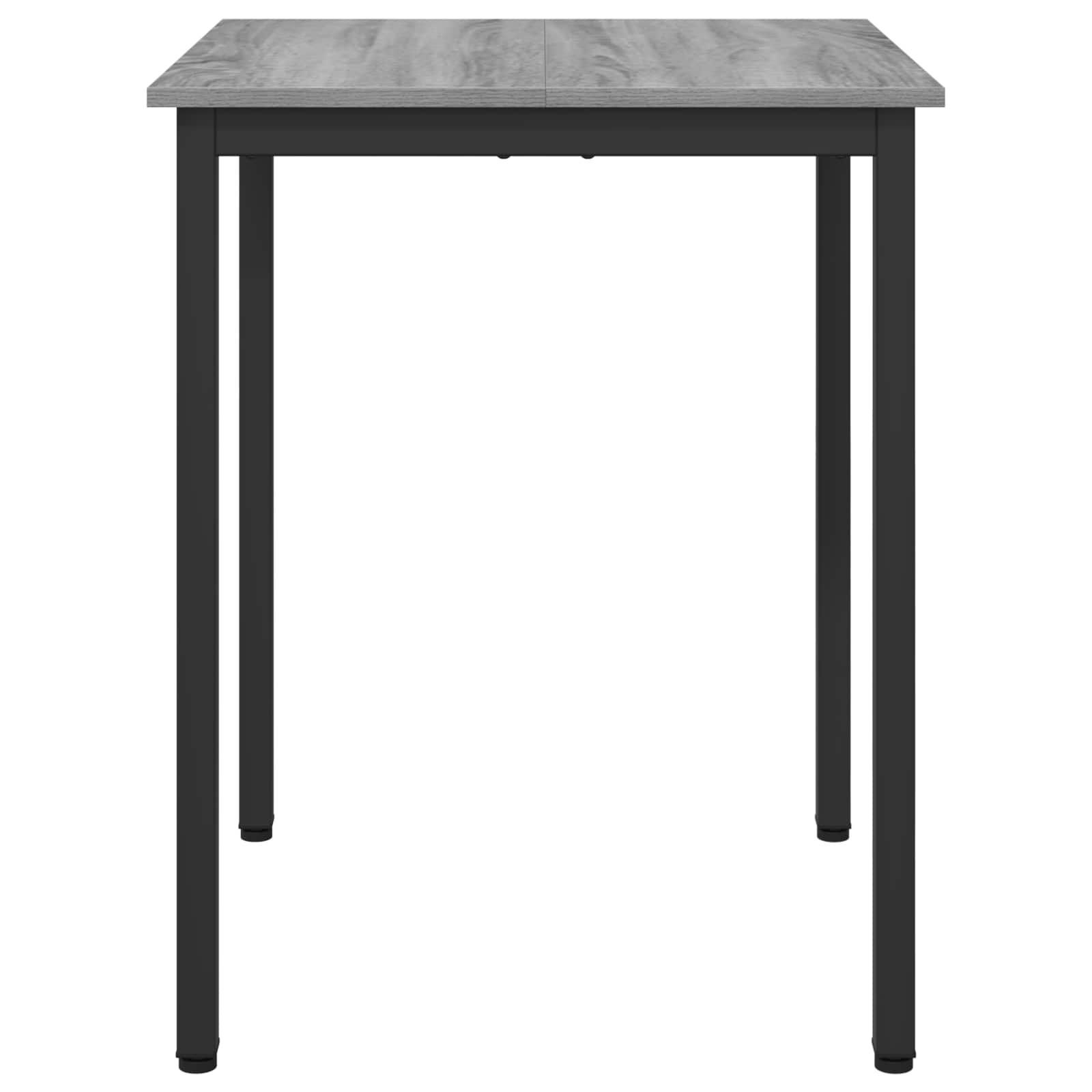 Τραπεζαρίες 60 x 60 x 75 cm Επεξεργασμένο Ξύλο Γκρι Sonoma