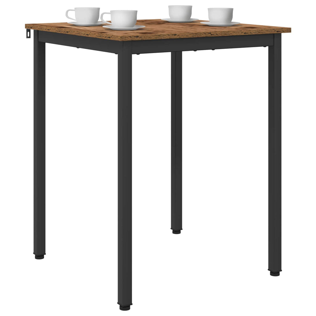 Τραπεζαρίες 60 x 60 x 75 cm Επεξεργασμένο Ξύλο Ξύλο δρυός