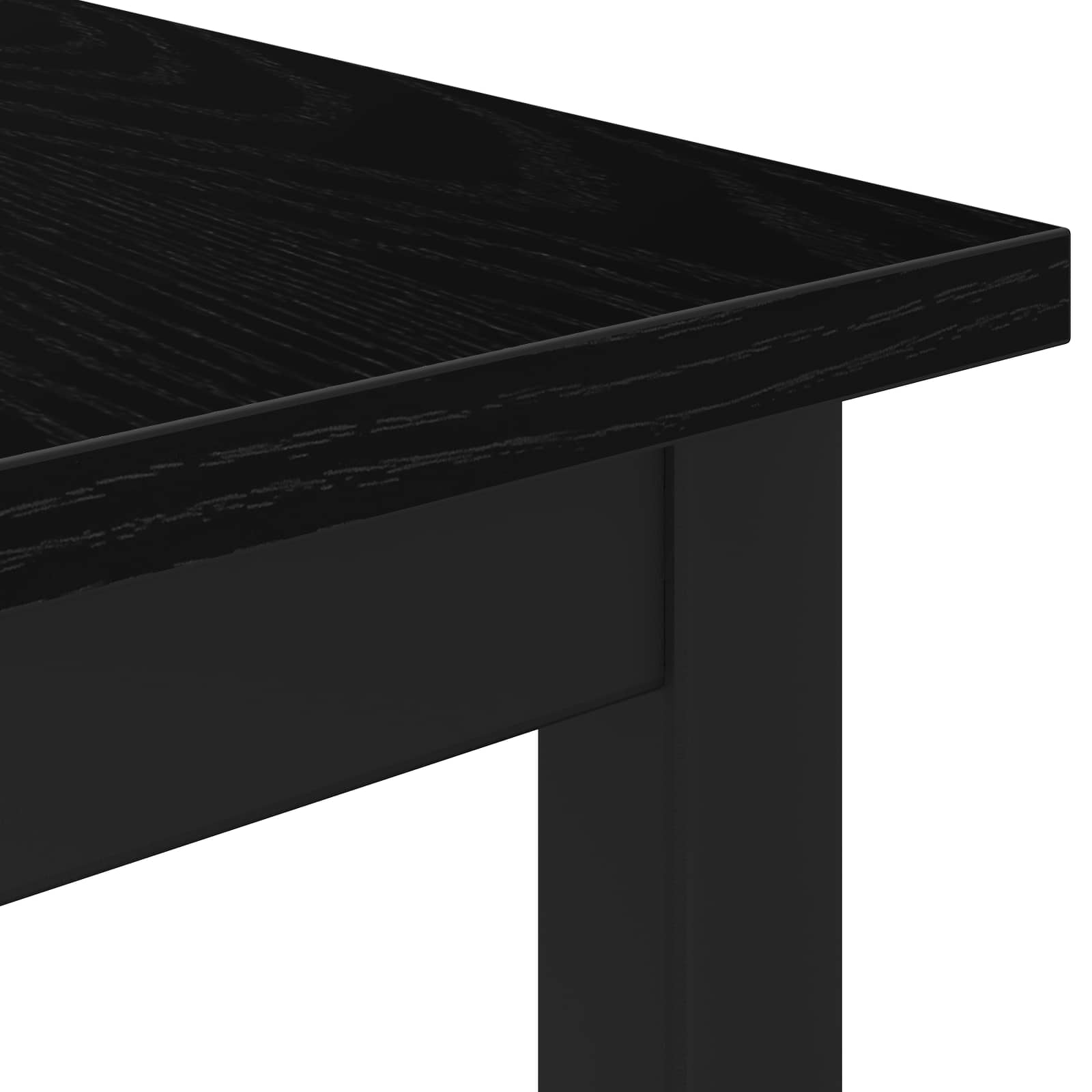 Τραπεζαρίες 70 x 70 x 75 cm Επεξεργασμένο Ξύλο Μαύρη Δρυς