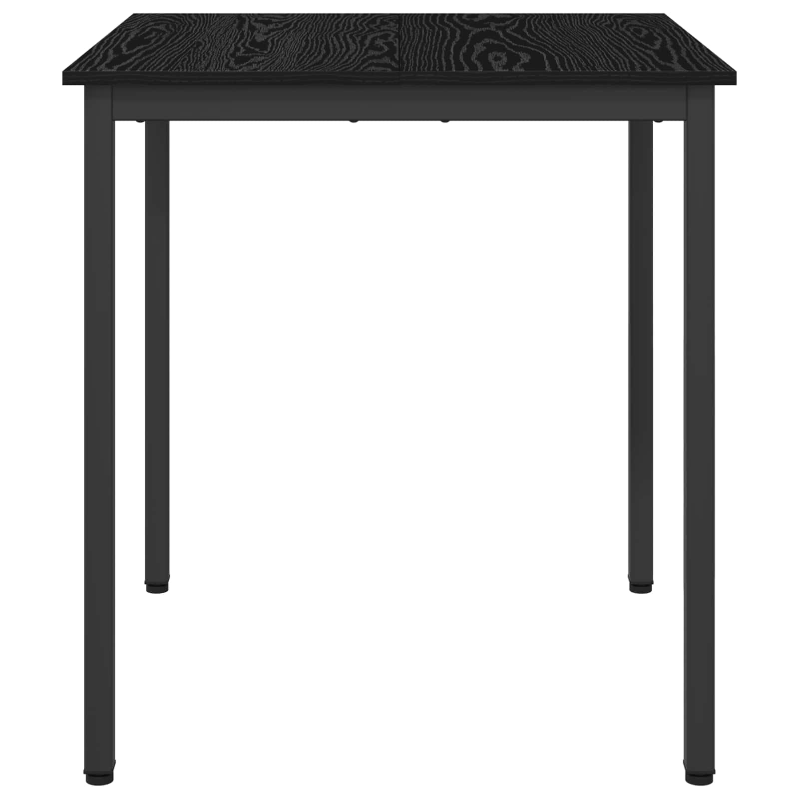 Τραπεζαρίες 70 x 70 x 75 cm Επεξεργασμένο Ξύλο Μαύρη Δρυς