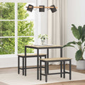 Τραπεζαρίες 70 x 70 x 75 cm Επεξεργασμένο Ξύλο Sonoma Δρυς