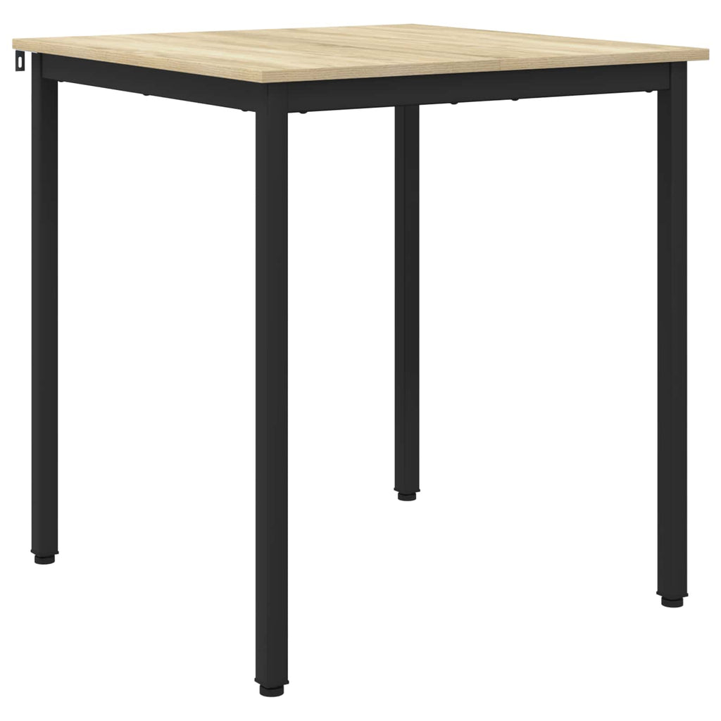 Τραπεζαρίες 70 x 70 x 75 cm Επεξεργασμένο Ξύλο Sonoma Δρυς