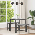 Τραπεζαρίες 70 x 70 x 75 cm Επεξεργασμένο Ξύλο Γκρι Sonoma