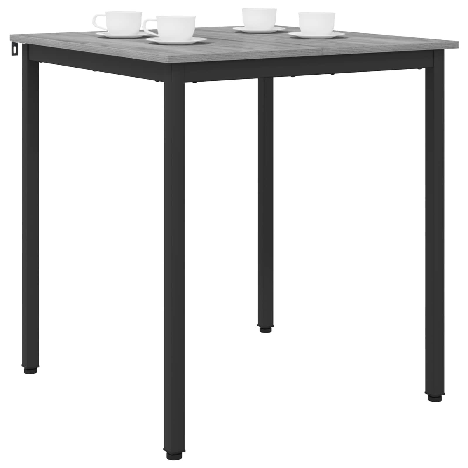 Τραπεζαρίες 70 x 70 x 75 cm Επεξεργασμένο Ξύλο Γκρι Sonoma