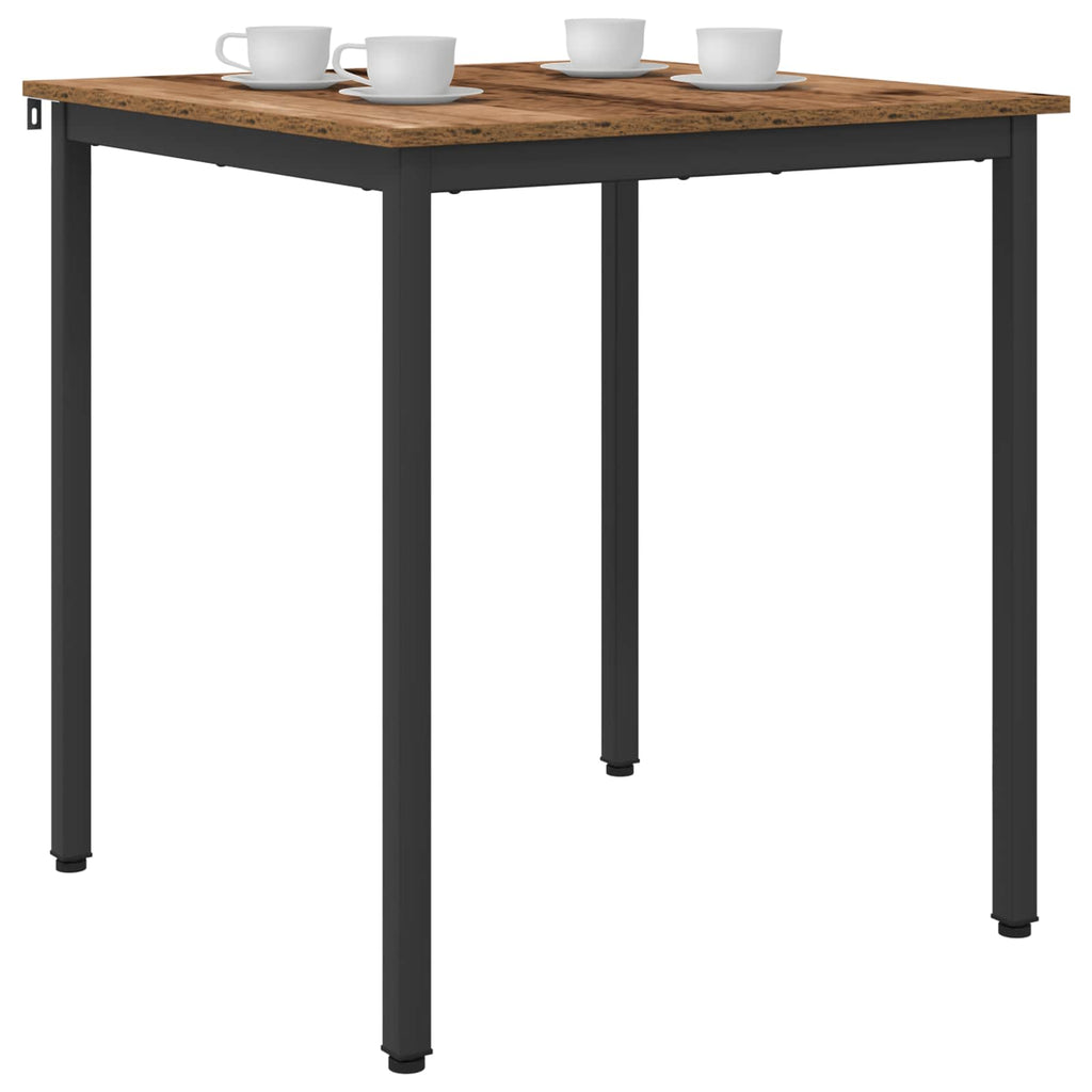 Τραπεζαρίες 70 x 70 x 75 cm Επεξεργασμένο Ξύλο Ξύλο δρυός