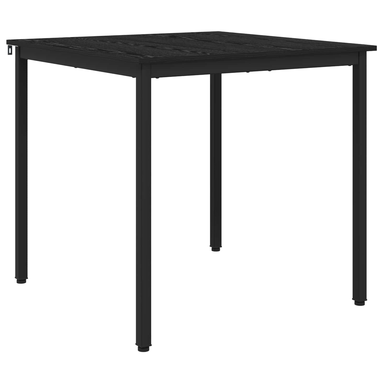 Τραπεζαρίες 80 x 80 x 75 cm Επεξεργασμένο Ξύλο Μαύρη Δρυς