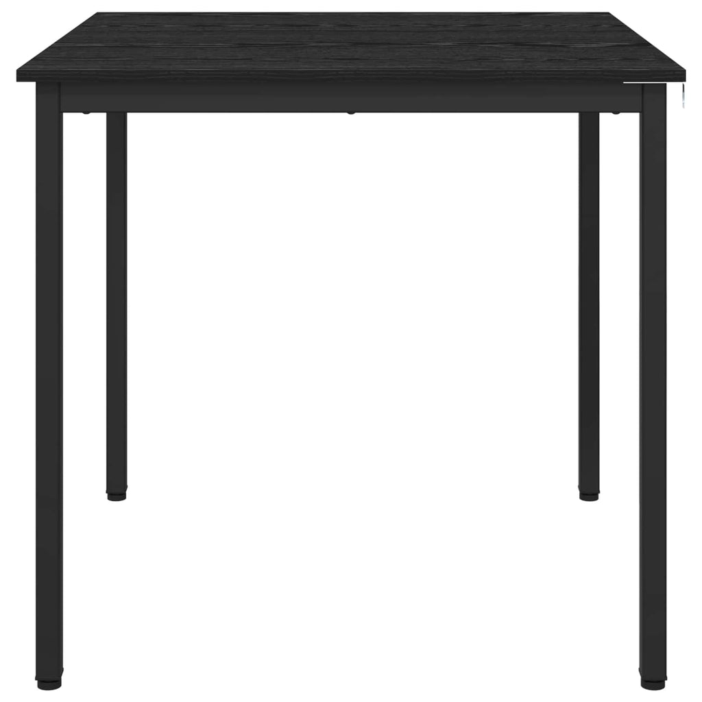 Τραπεζαρίες 80 x 80 x 75 cm Επεξεργασμένο Ξύλο Μαύρη Δρυς