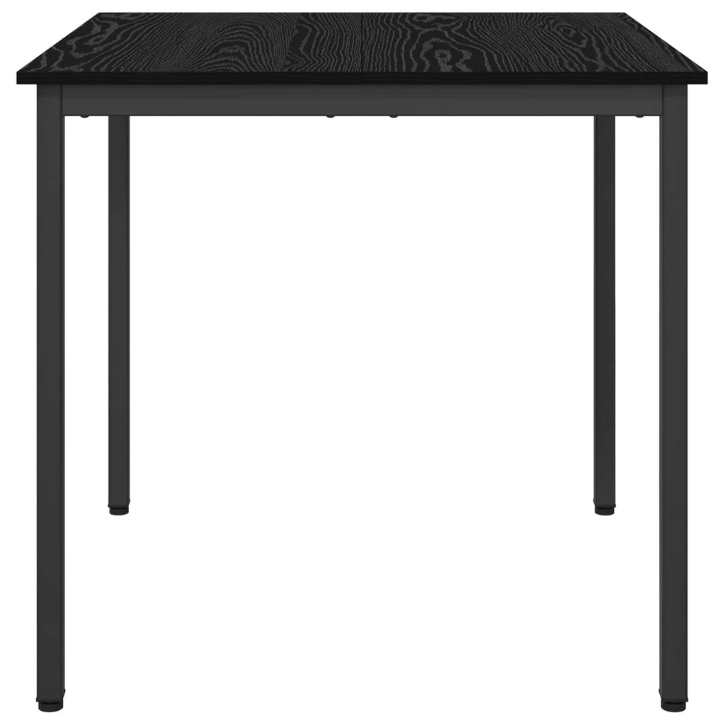 Τραπεζαρίες 80 x 80 x 75 cm Επεξεργασμένο Ξύλο Μαύρη Δρυς