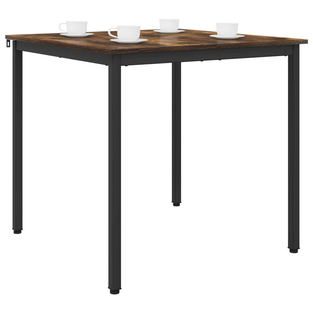 Τραπεζαρίες 80 x 80 x 75 cm Επεξεργασμένο Ξύλο τετράγωνο