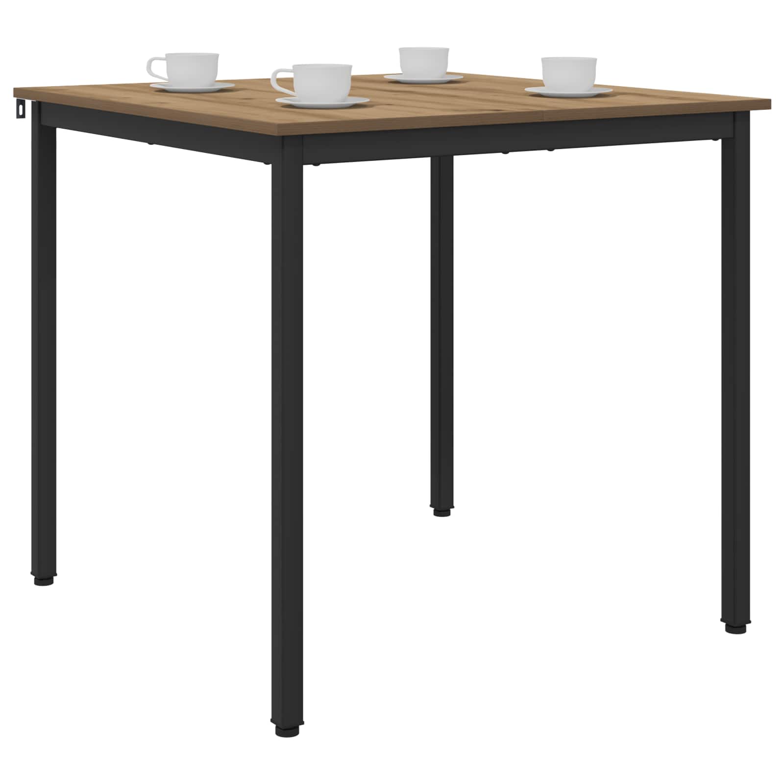 Τραπεζαρίες 80 x 80 x 75 cm Επεξεργασμένο Ξύλο Artisan Δρυς