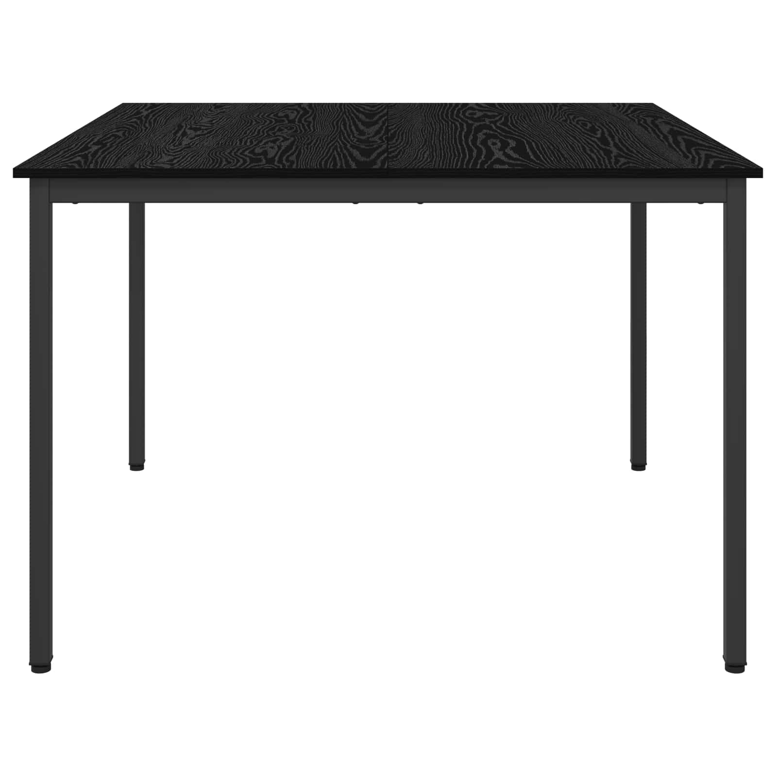 Τραπεζαρίες 110 x 110 x 75 cm Επεξεργασμένο Ξύλο Μαύρη Δρυς