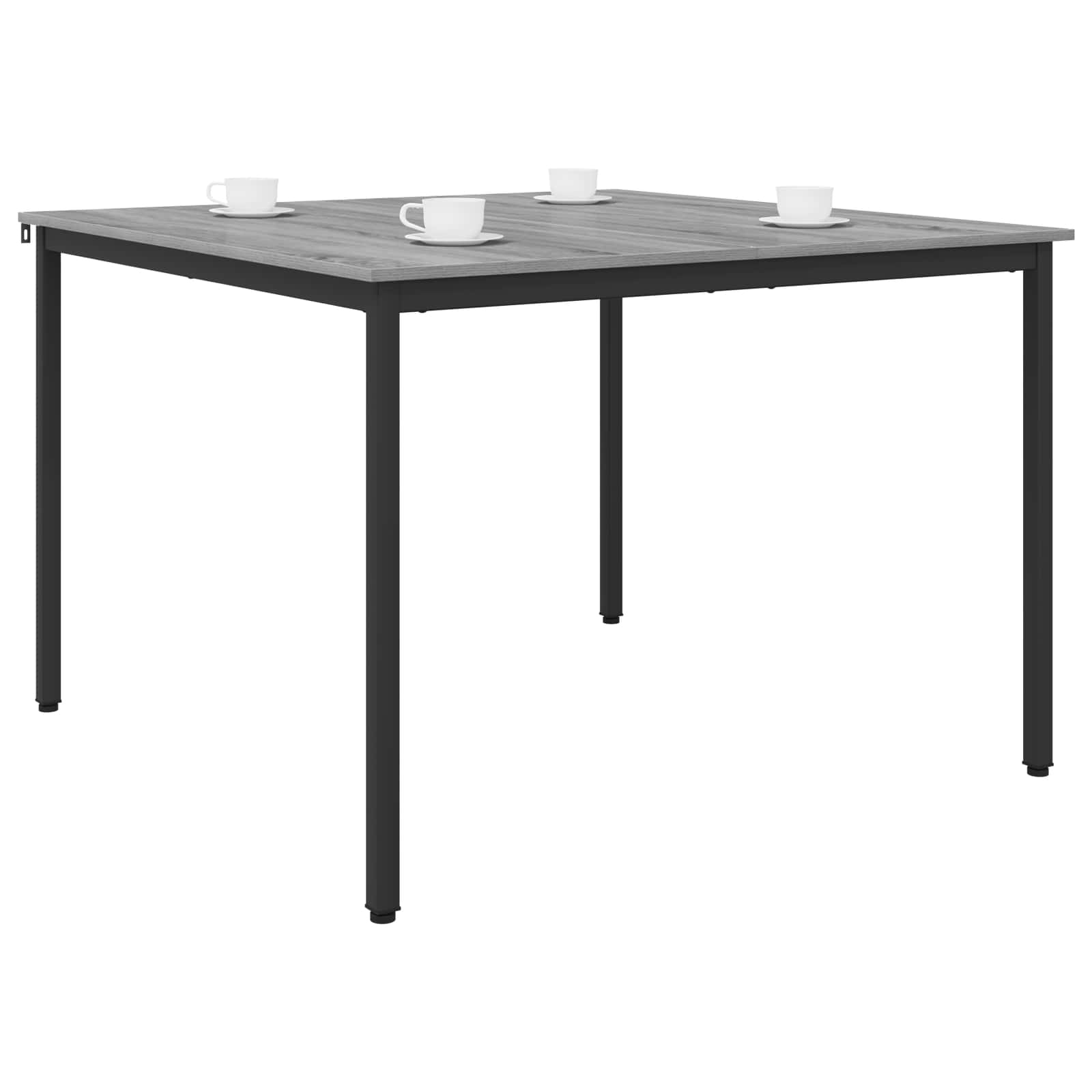 Τραπεζαρίες 110 x 110 x 75 cm Επεξεργασμένο Ξύλο Γκρι Sonoma