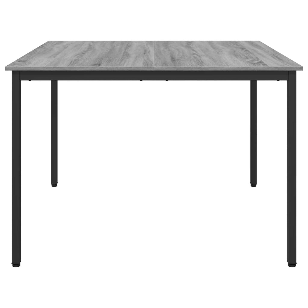 Τραπεζαρίες 110 x 110 x 75 cm Επεξεργασμένο Ξύλο Γκρι Sonoma