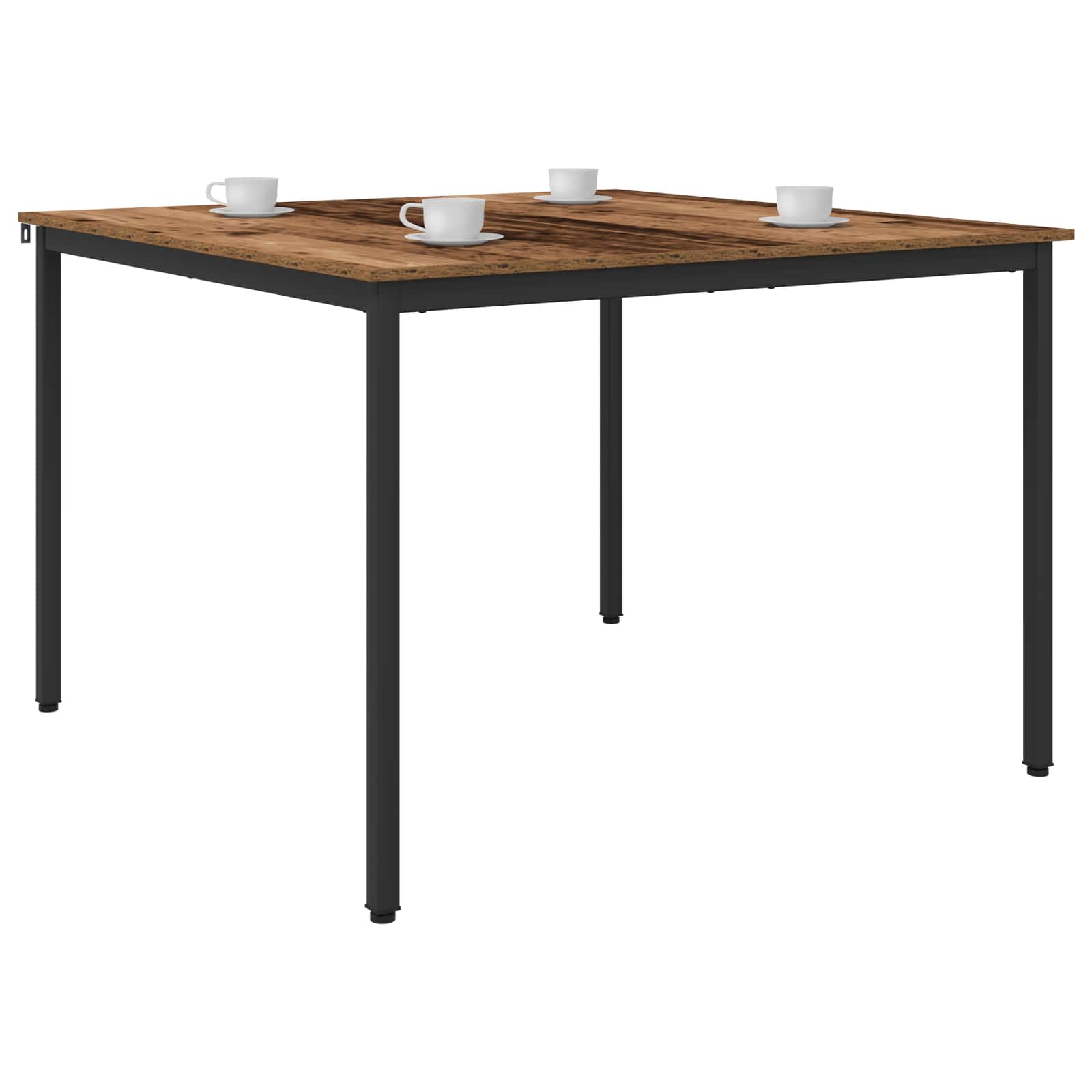 Τραπεζαρίες 110 x 110 x 75 cm Επεξεργασμένο Ξύλο Ξύλο δρυός