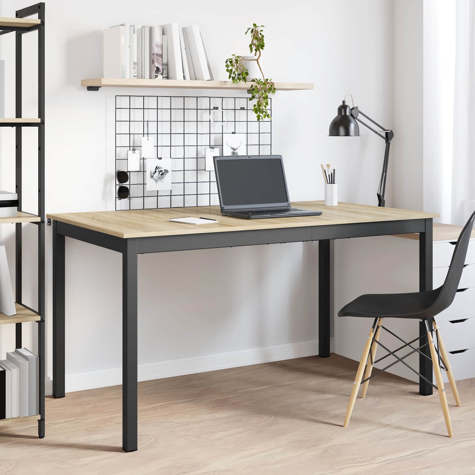 Τραπεζαρίες 140 x 80 x 75 cm Επεξεργασμένο Ξύλο Sonoma Δρυς