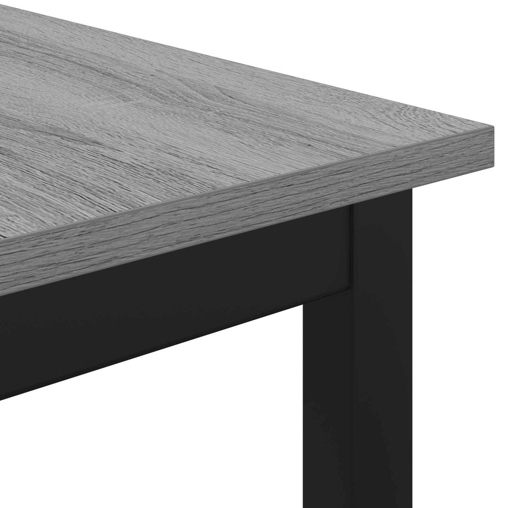 Τραπεζαρίες 140 x 80 x 75 cm Επεξεργασμένο Ξύλο Γκρι Sonoma