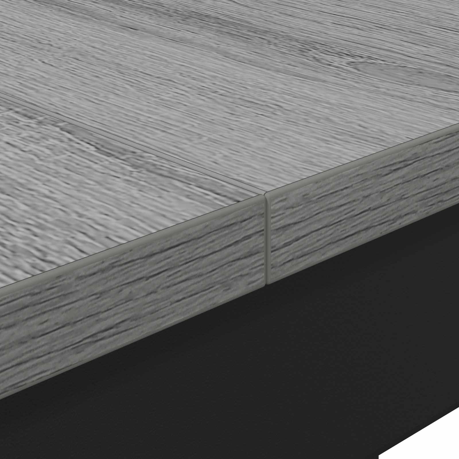 Τραπεζαρίες 140 x 80 x 75 cm Επεξεργασμένο Ξύλο Γκρι Sonoma