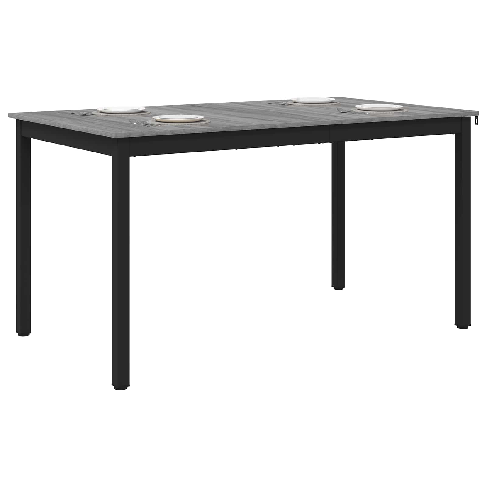 Τραπεζαρίες 140 x 80 x 75 cm Επεξεργασμένο Ξύλο Γκρι Sonoma