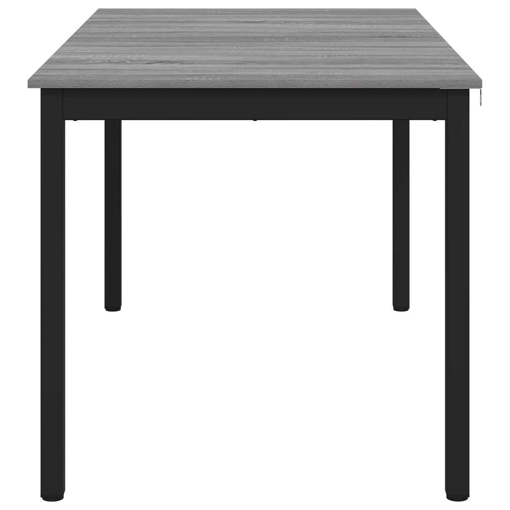 Τραπεζαρίες 140 x 80 x 75 cm Επεξεργασμένο Ξύλο Γκρι Sonoma