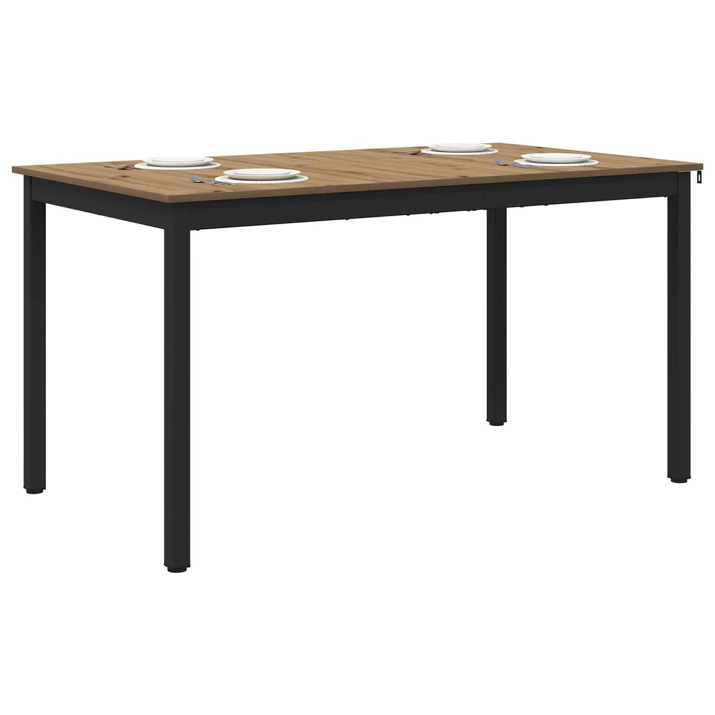 Τραπεζαρίες 140 x 80 x 75 cm Επεξεργασμένο Ξύλο Artisan Δρυς