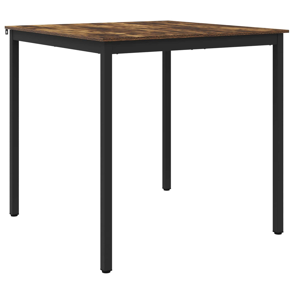 Υποστηρικτικό Τραπεζάκι Μπαρ Επεξεργασμένο Ξύλο τετράγωνο