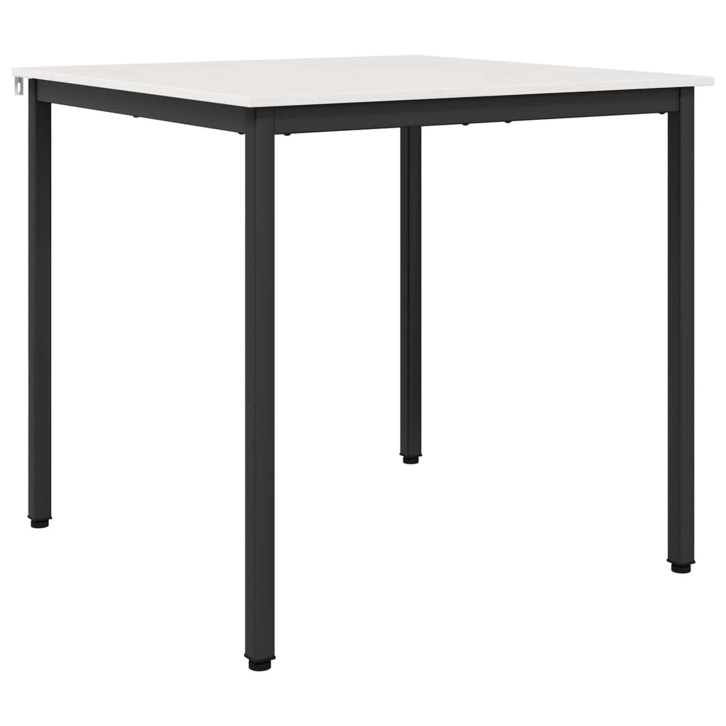 Τραπεζαρία Λευκό 80 x 80 x 75 cm Στερεά ξυλεία πεύκου