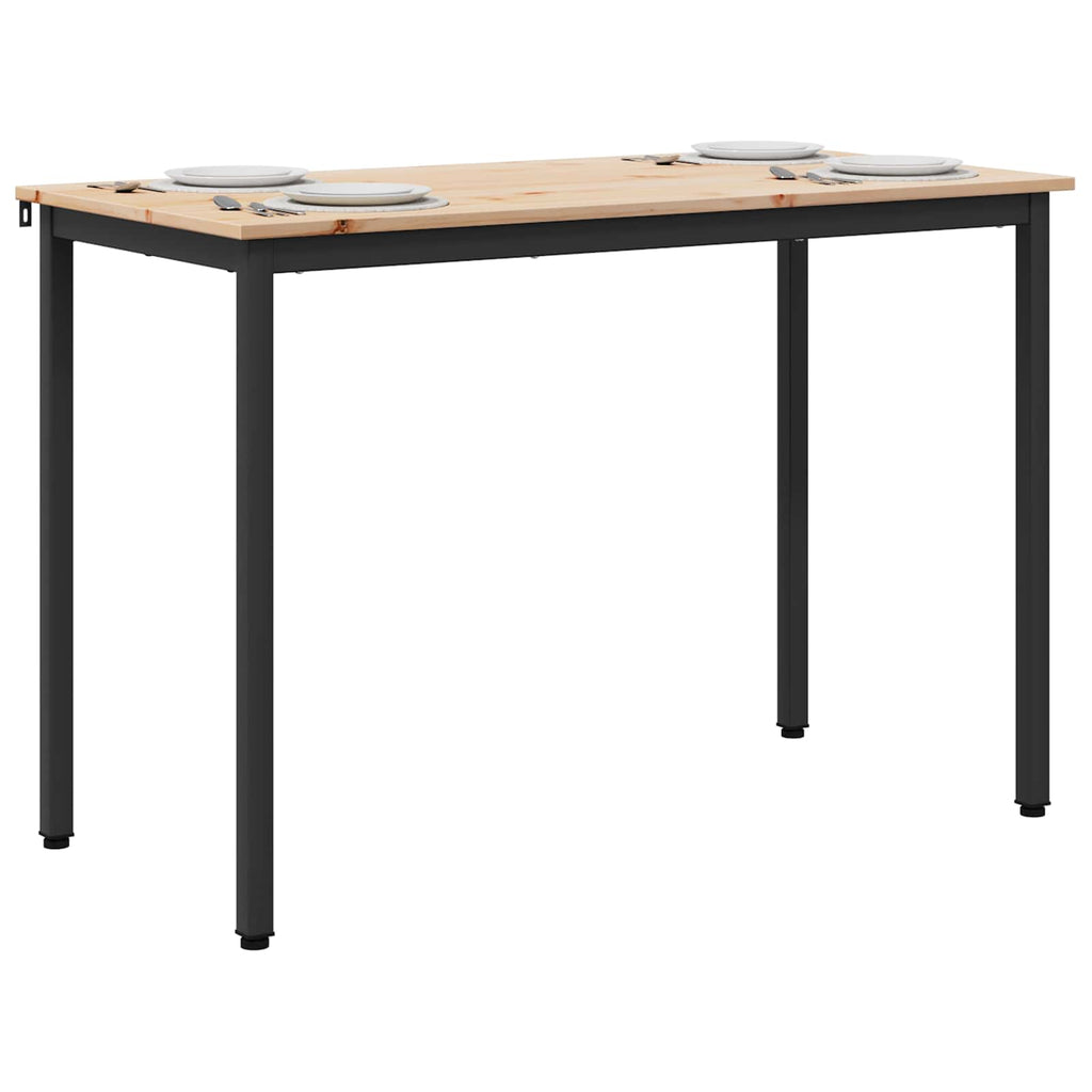 Τραπεζαρία Φυσικό 110 x 55 x 75 cm Στερεά ξυλεία πεύκου
