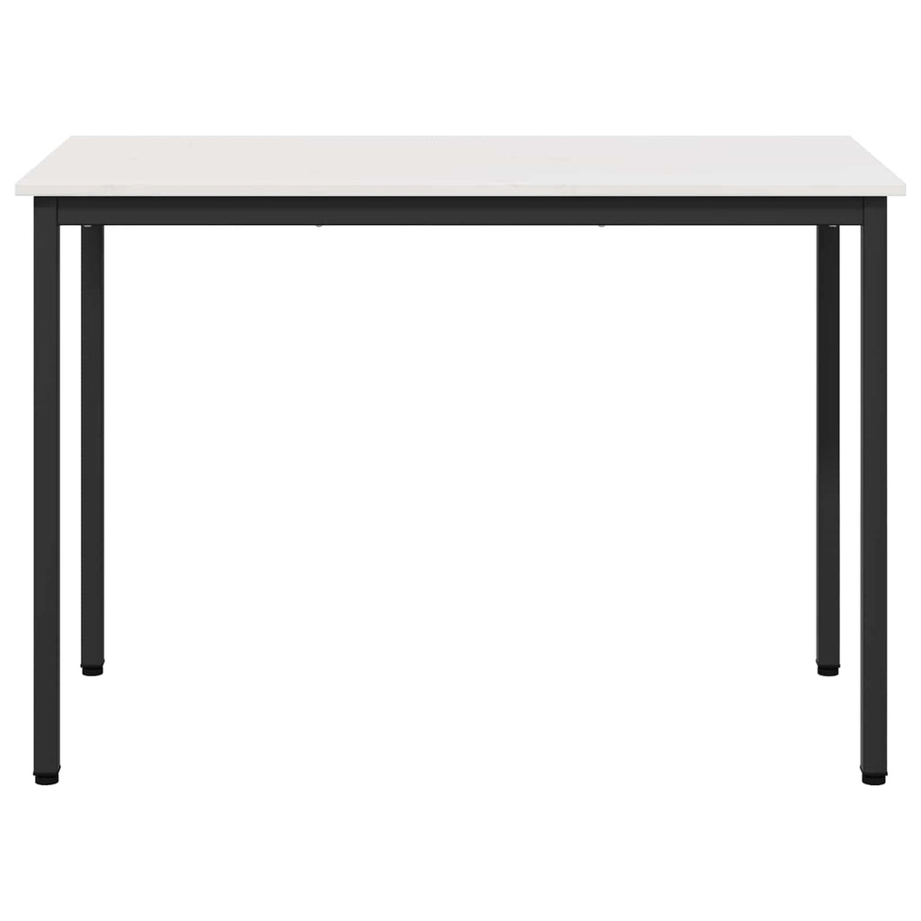 Τραπεζαρία Λευκό 110 x 55 x 75 cm Στερεά ξυλεία πεύκου