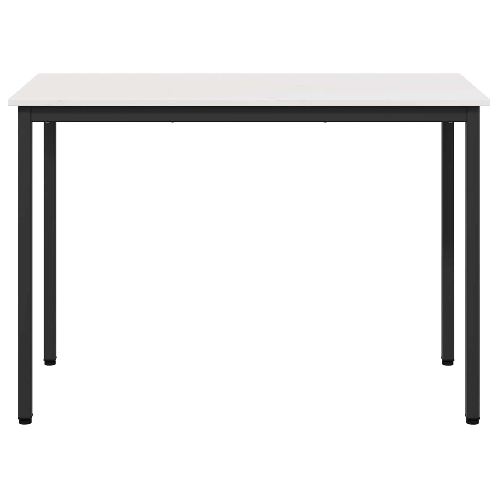 Τραπεζαρία Λευκό 110 x 55 x 75 cm Στερεά ξυλεία πεύκου