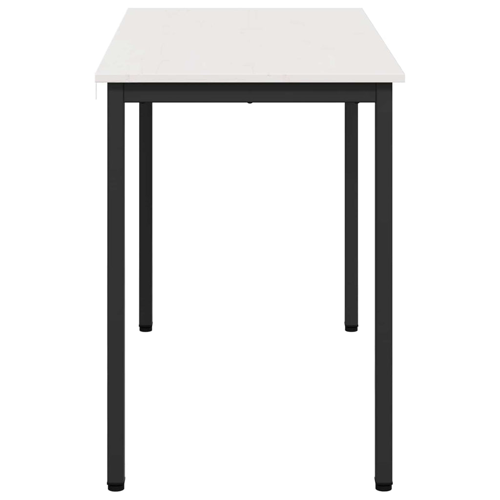 Τραπεζαρία Λευκό 110 x 55 x 75 cm Στερεά ξυλεία πεύκου