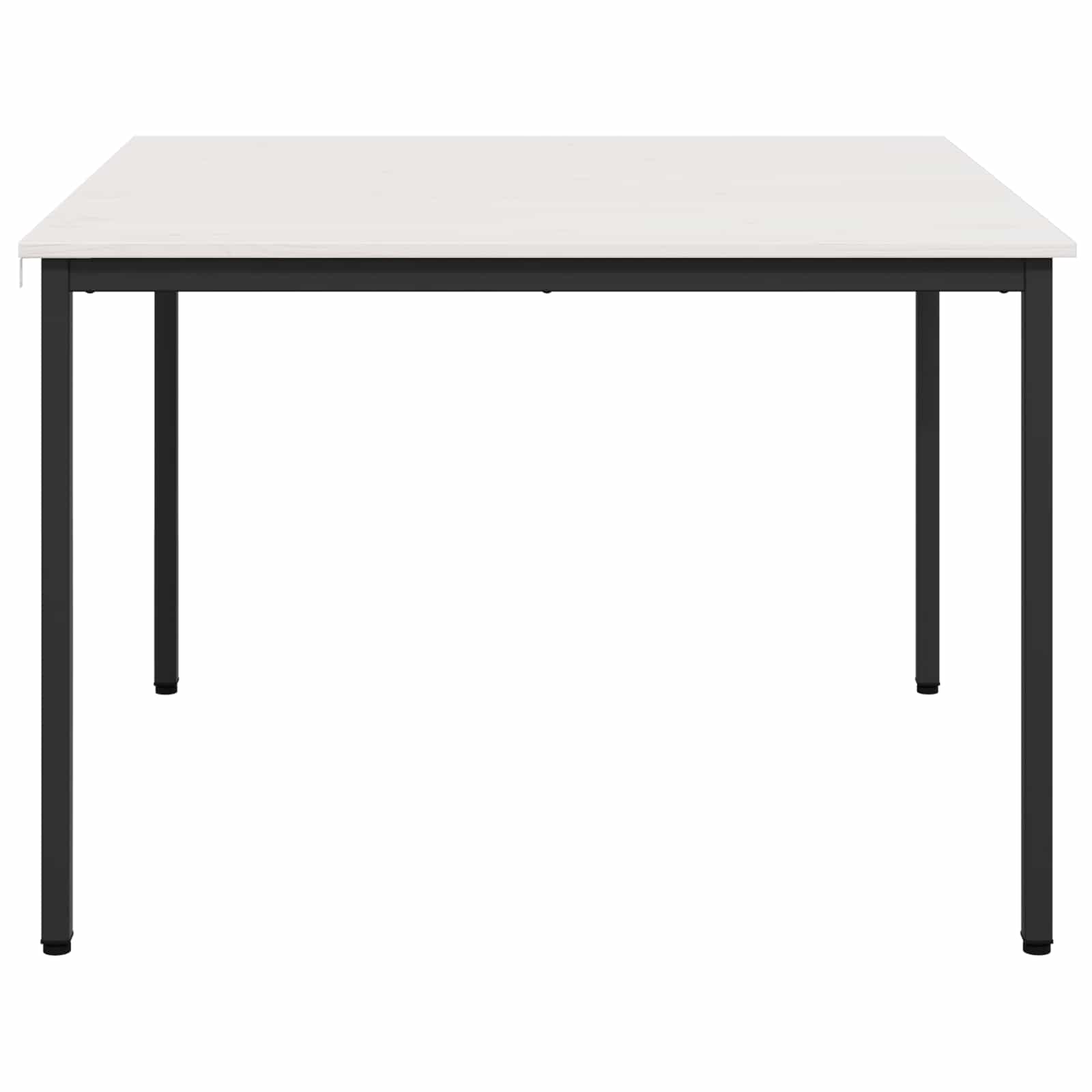 Τραπεζαρία Λευκό 110 x 110 x 75 cm Στερεά ξυλεία πεύκου