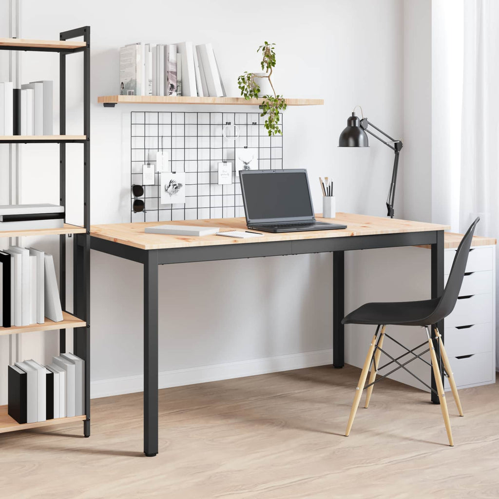 Τραπεζαρία Φυσικό 140 x 80 x 75 cm Στερεά ξυλεία πεύκου