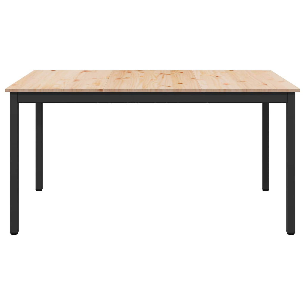 Τραπεζαρία Φυσικό 140 x 80 x 75 cm Στερεά ξυλεία πεύκου