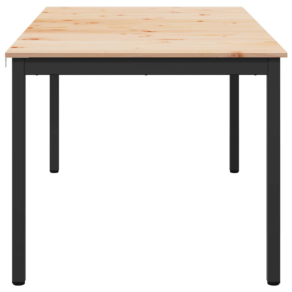 Τραπεζαρία Φυσικό 140 x 80 x 75 cm Στερεά ξυλεία πεύκου