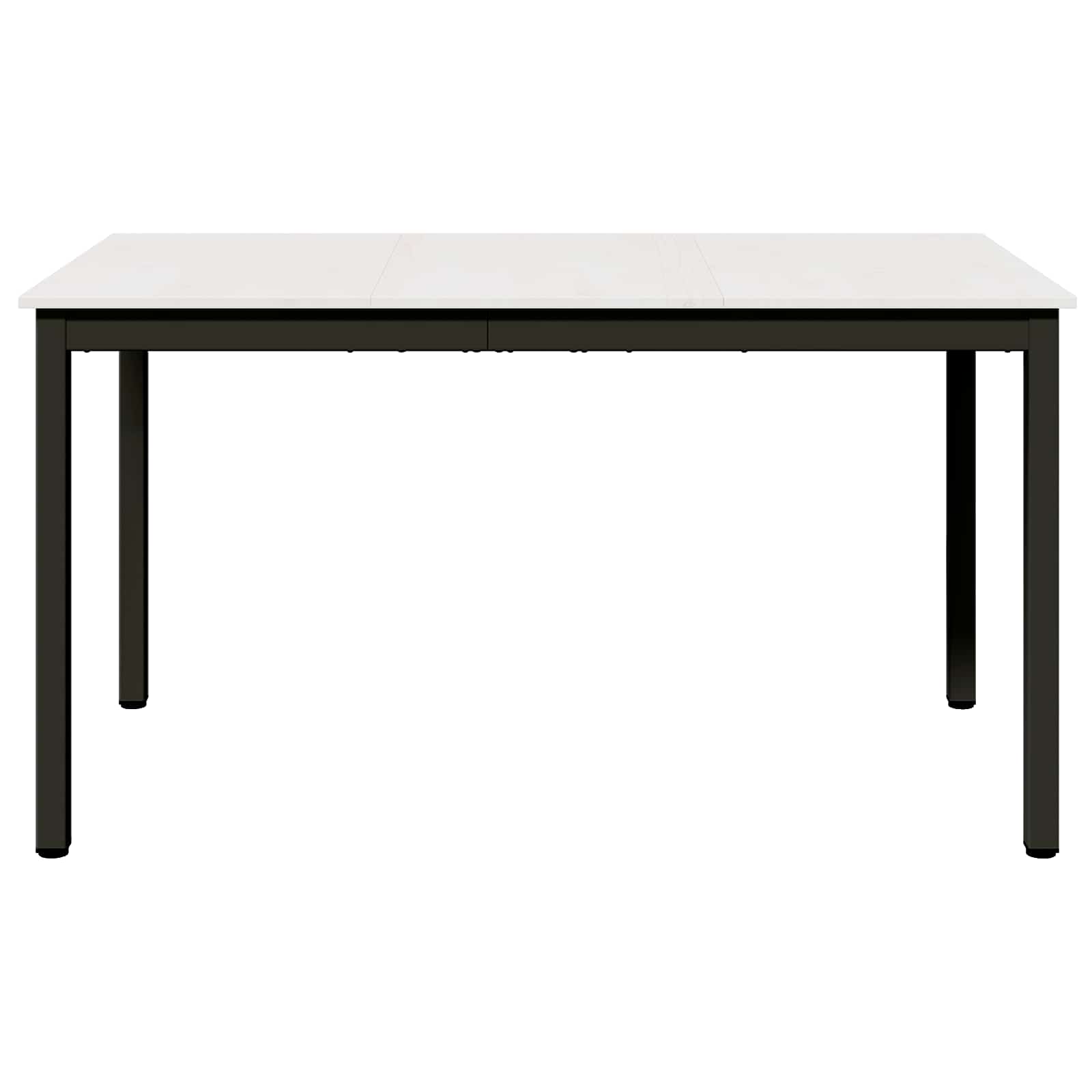 Τραπεζαρία Λευκό 140 x 80 x 75 cm Στερεά ξυλεία πεύκου
