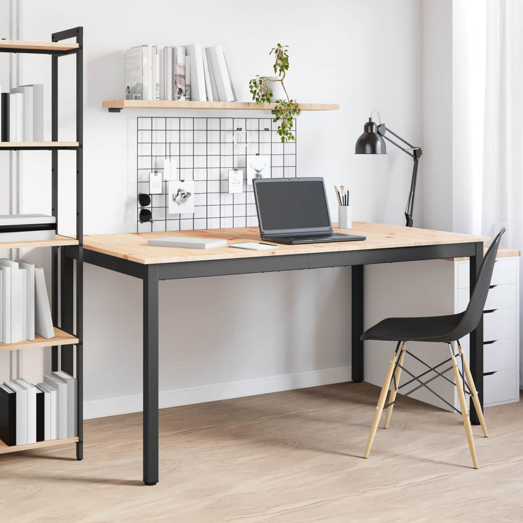 Τραπεζαρία Φυσικό 150 x 90 x 75 cm Στερεά ξυλεία πεύκου