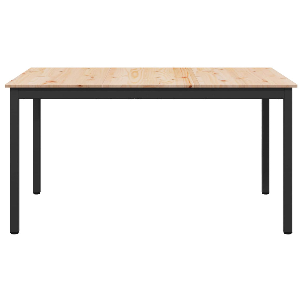 Τραπεζαρία Φυσικό 150 x 90 x 75 cm Στερεά ξυλεία πεύκου