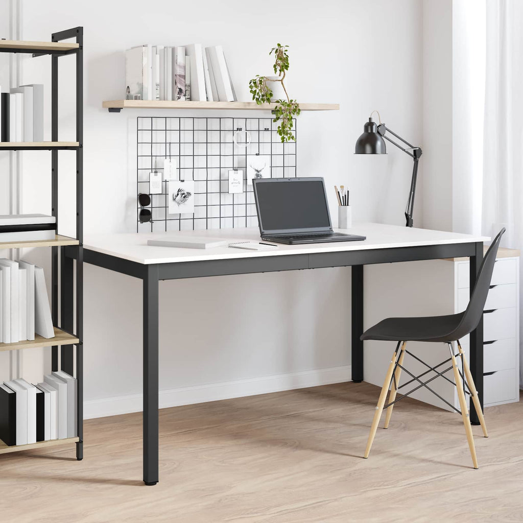 Τραπεζαρία Λευκό 150 x 90 x 75 cm Στερεά ξυλεία πεύκου