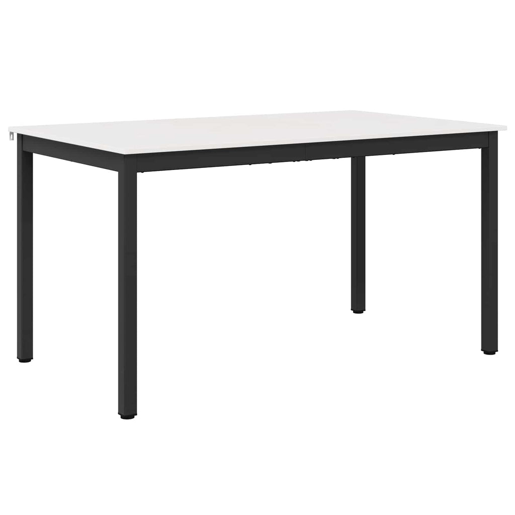 Τραπεζαρία Λευκό 150 x 90 x 75 cm Στερεά ξυλεία πεύκου