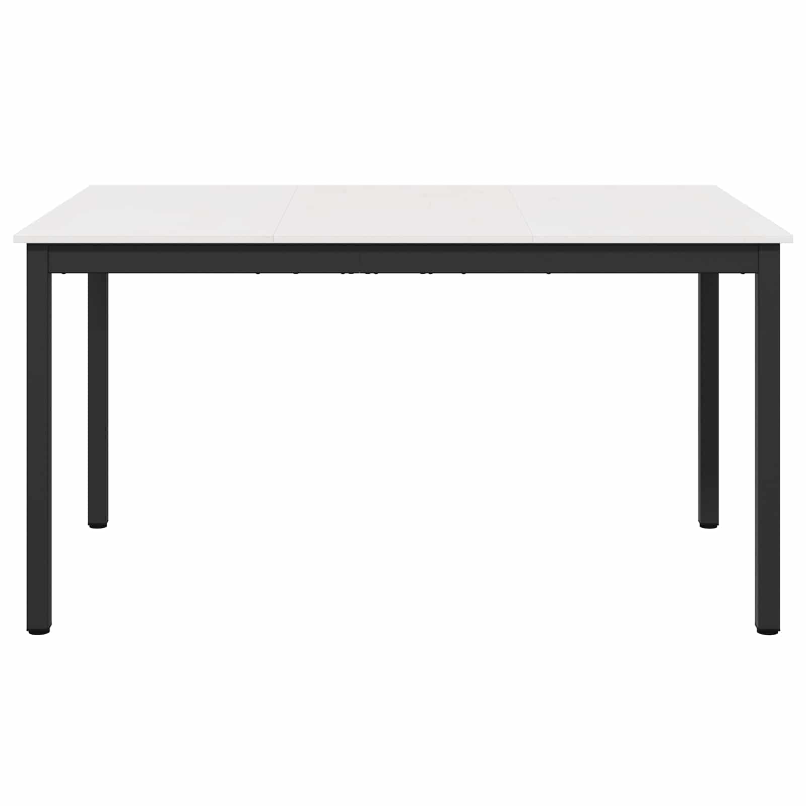 Τραπεζαρία Λευκό 150 x 90 x 75 cm Στερεά ξυλεία πεύκου