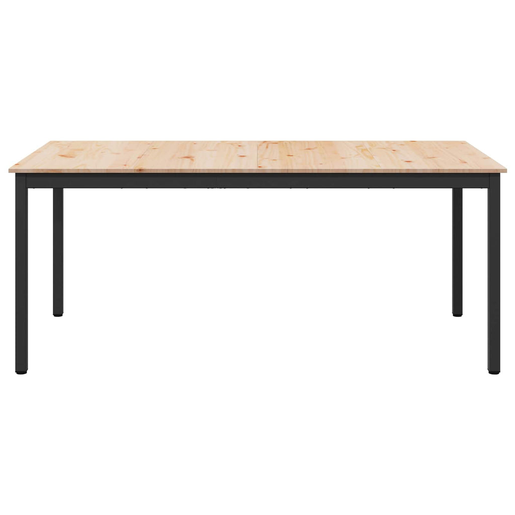 Τραπεζαρία Φυσικό 180 x 90 x 75 cm Στερεά ξυλεία πεύκου