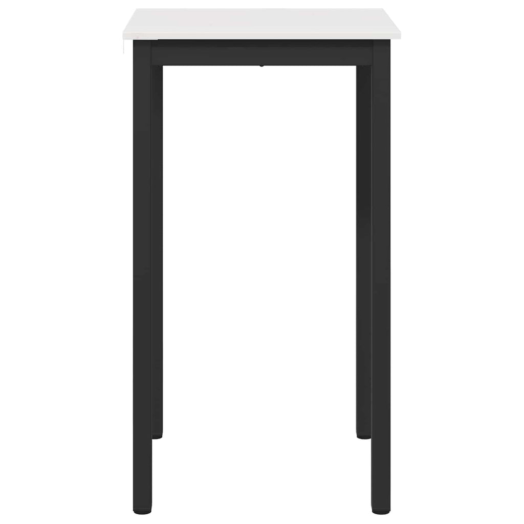 Τραπέζι μπαρ Λευκό 60 x 60 x 105 cm Στερεά ξυλεία πεύκου