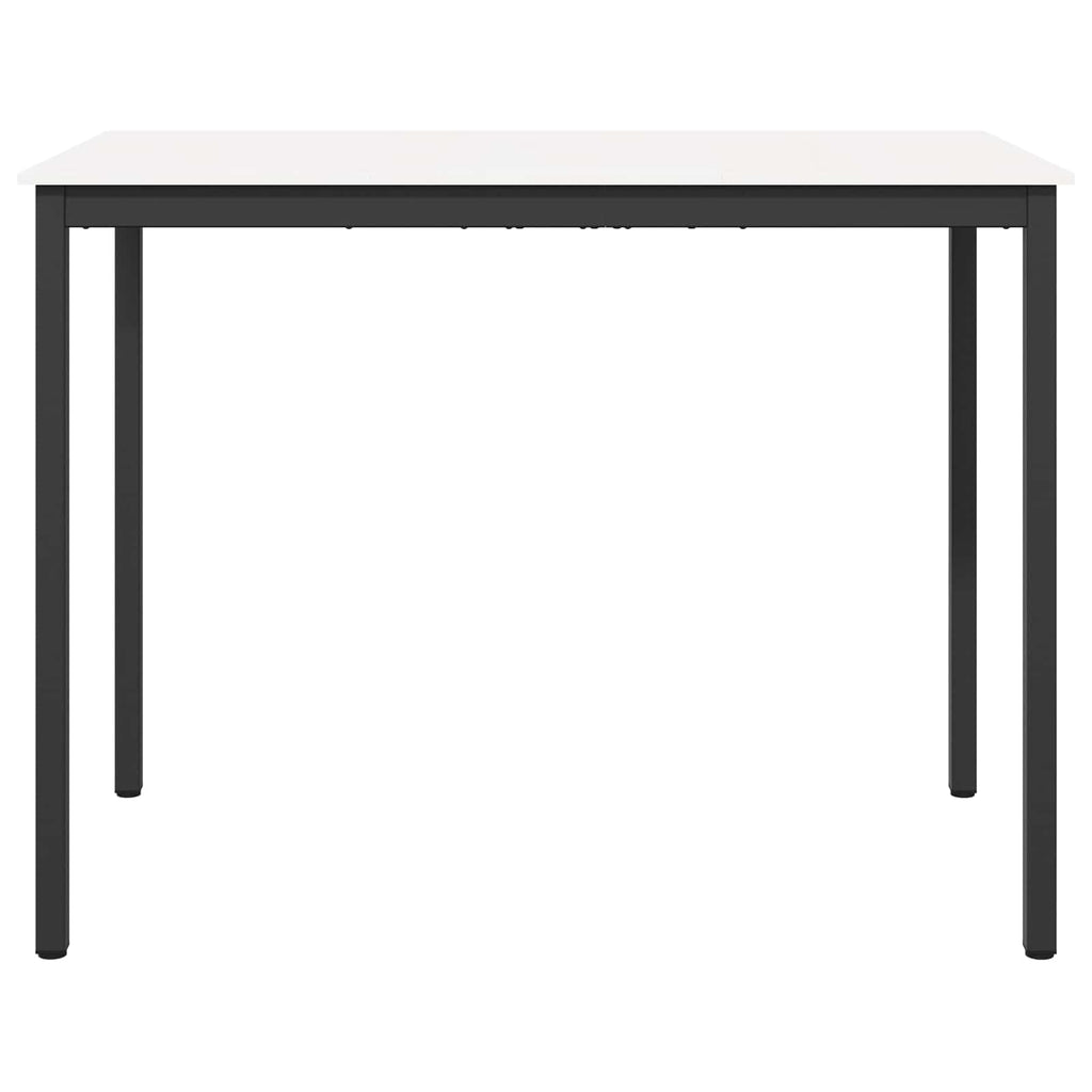 Τραπέζι μπαρ Λευκό 140 x 80 x 105 εκ. Στερεά ξυλεία πεύκου