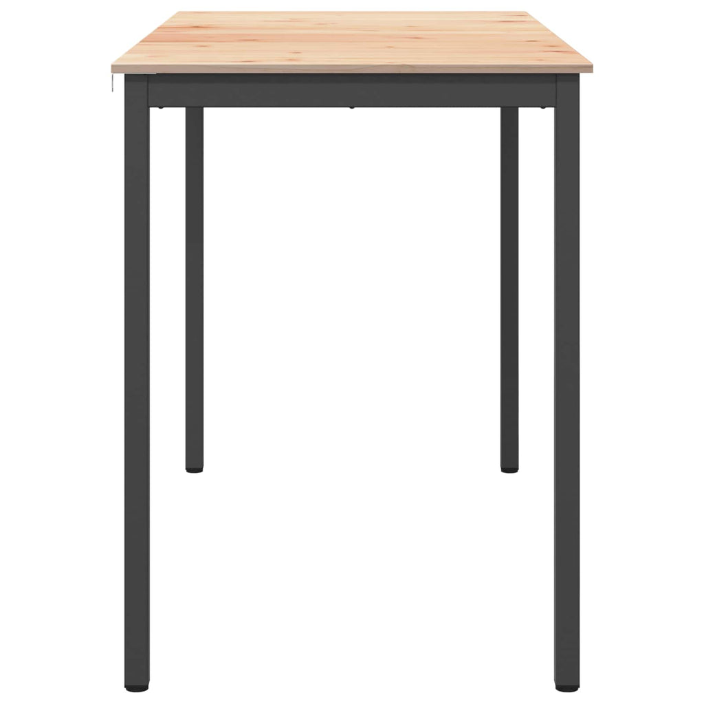 Τραπέζι μπαρ 150 x 80 x 105 εκ. Στερεά ξυλεία πεύκου Φυσικό