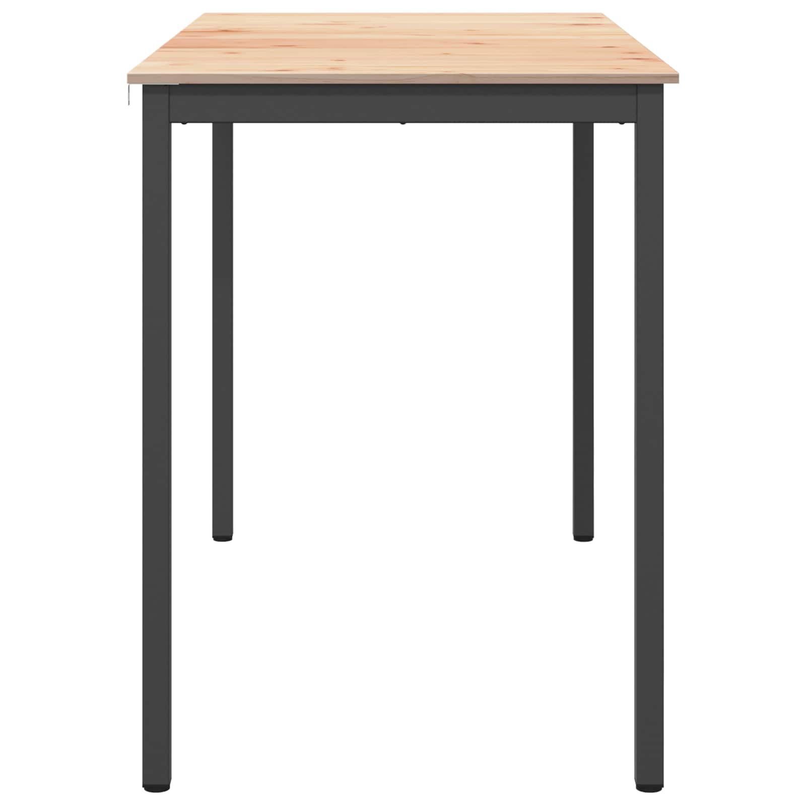 Τραπέζι μπαρ 150 x 80 x 105 εκ. Στερεά ξυλεία πεύκου Φυσικό
