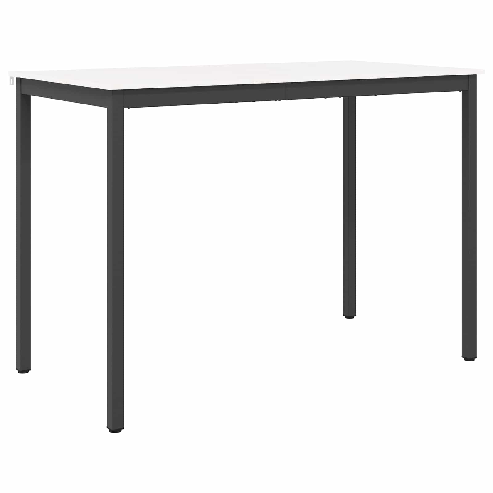 Τραπέζι μπαρ Λευκό 150 x 80 x 105 εκ. Στερεά ξυλεία πεύκου