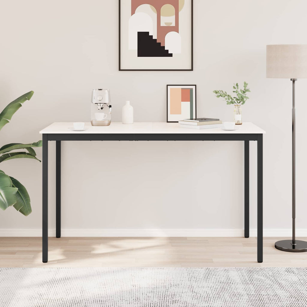 Τραπέζι μπαρ Λευκό 180 x 90 x 105 εκ. Στερεά ξυλεία πεύκου