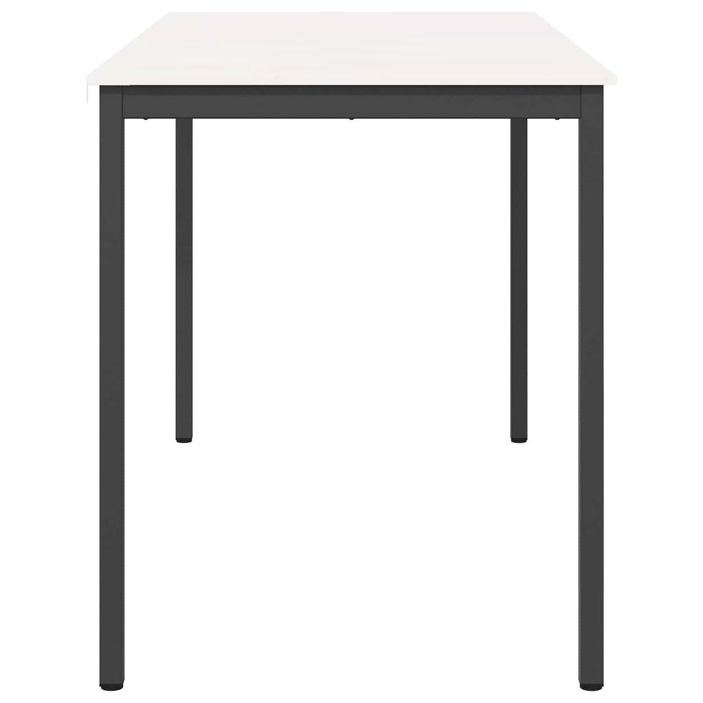 Τραπέζι μπαρ Λευκό 180 x 90 x 105 εκ. Στερεά ξυλεία πεύκου